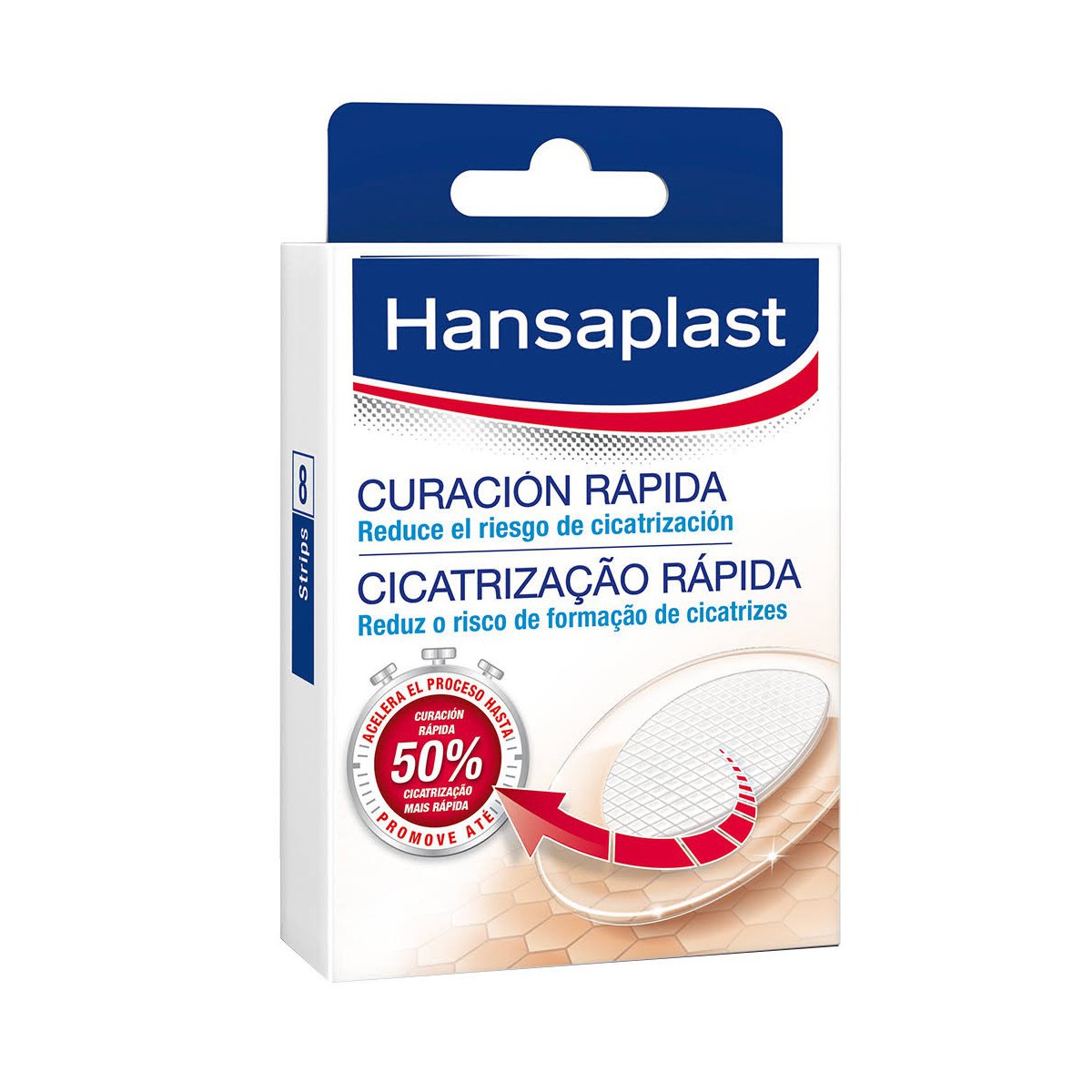 Hansaplast curación rápida 8 Strips