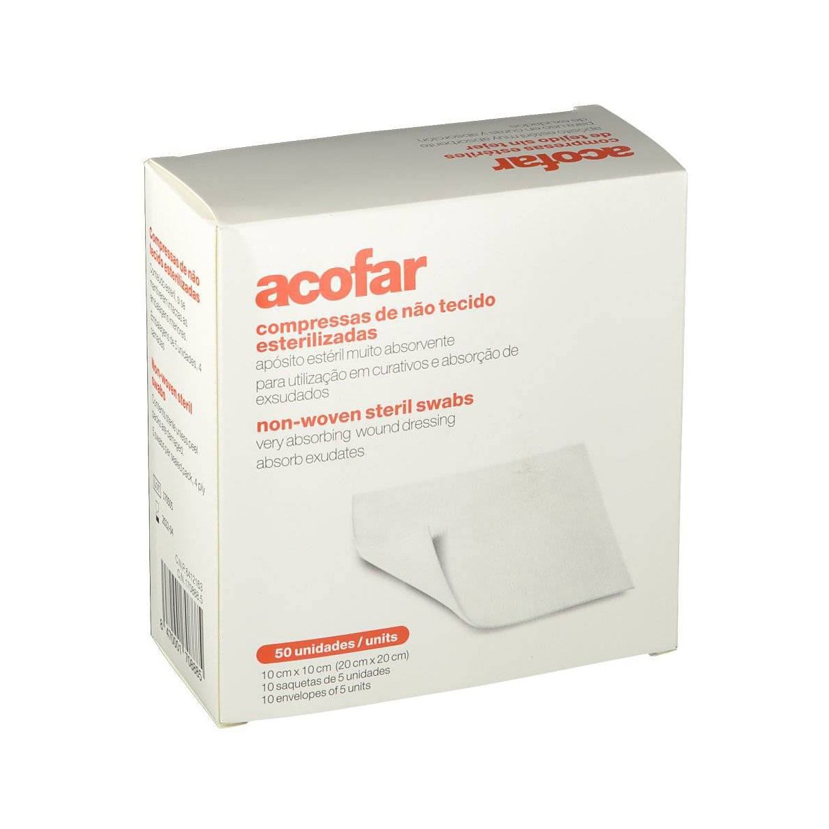 Acofar Compresas estériles de tejido sin tejer...