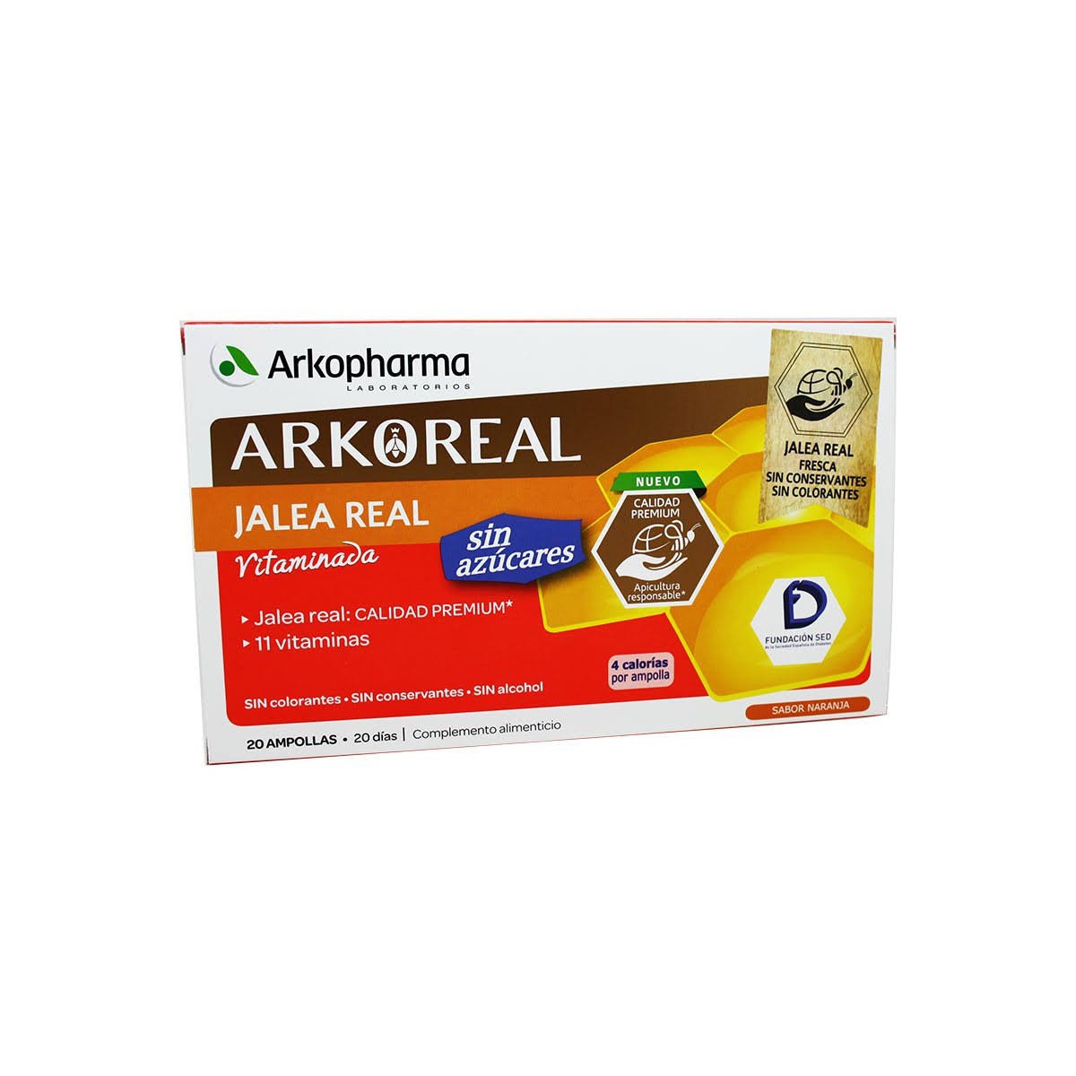 Arkoreal Jalea Real Vitaminada sin Azúcares 20...