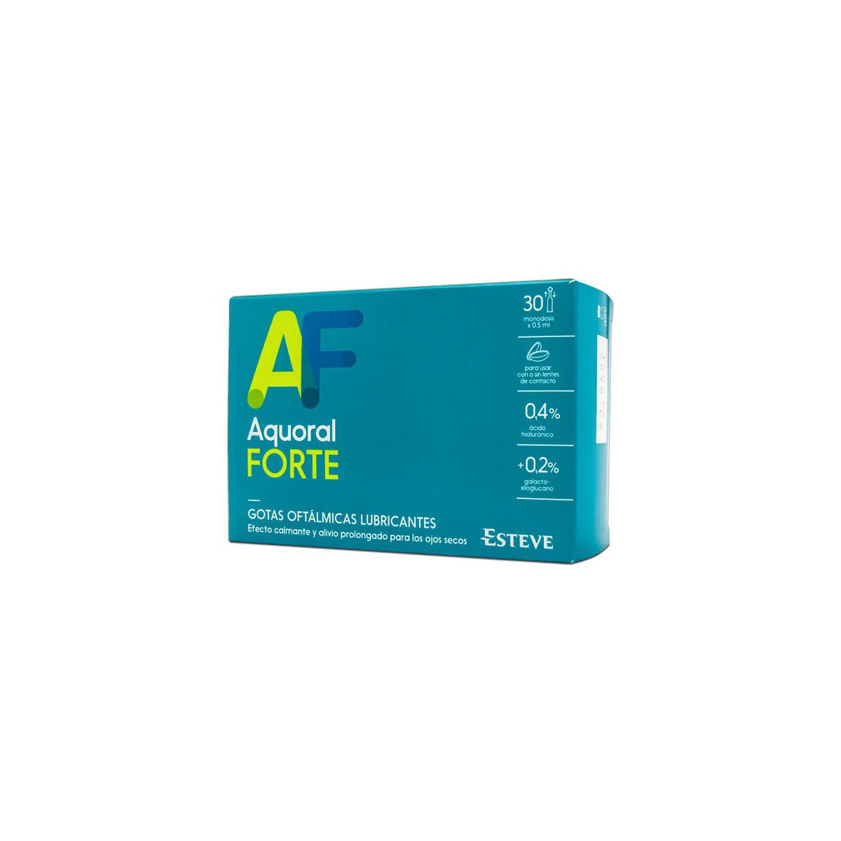 Aquoral Forte Gotas Oftalmicas 30 Monodosis
