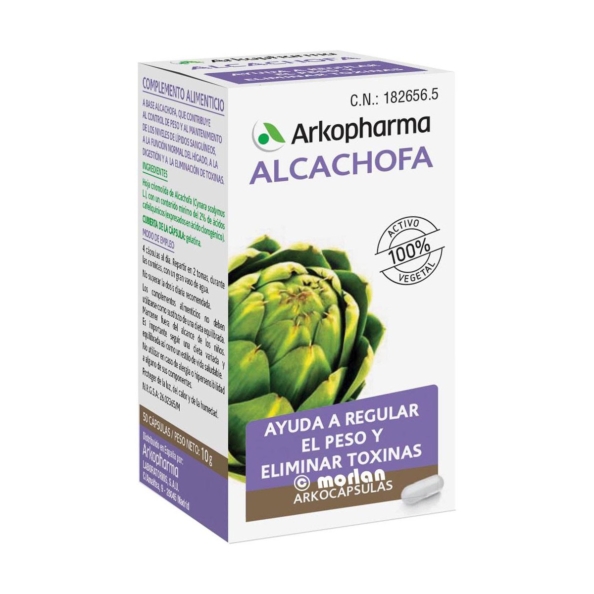 Arkopharma Alcachofa 50 cápsulas