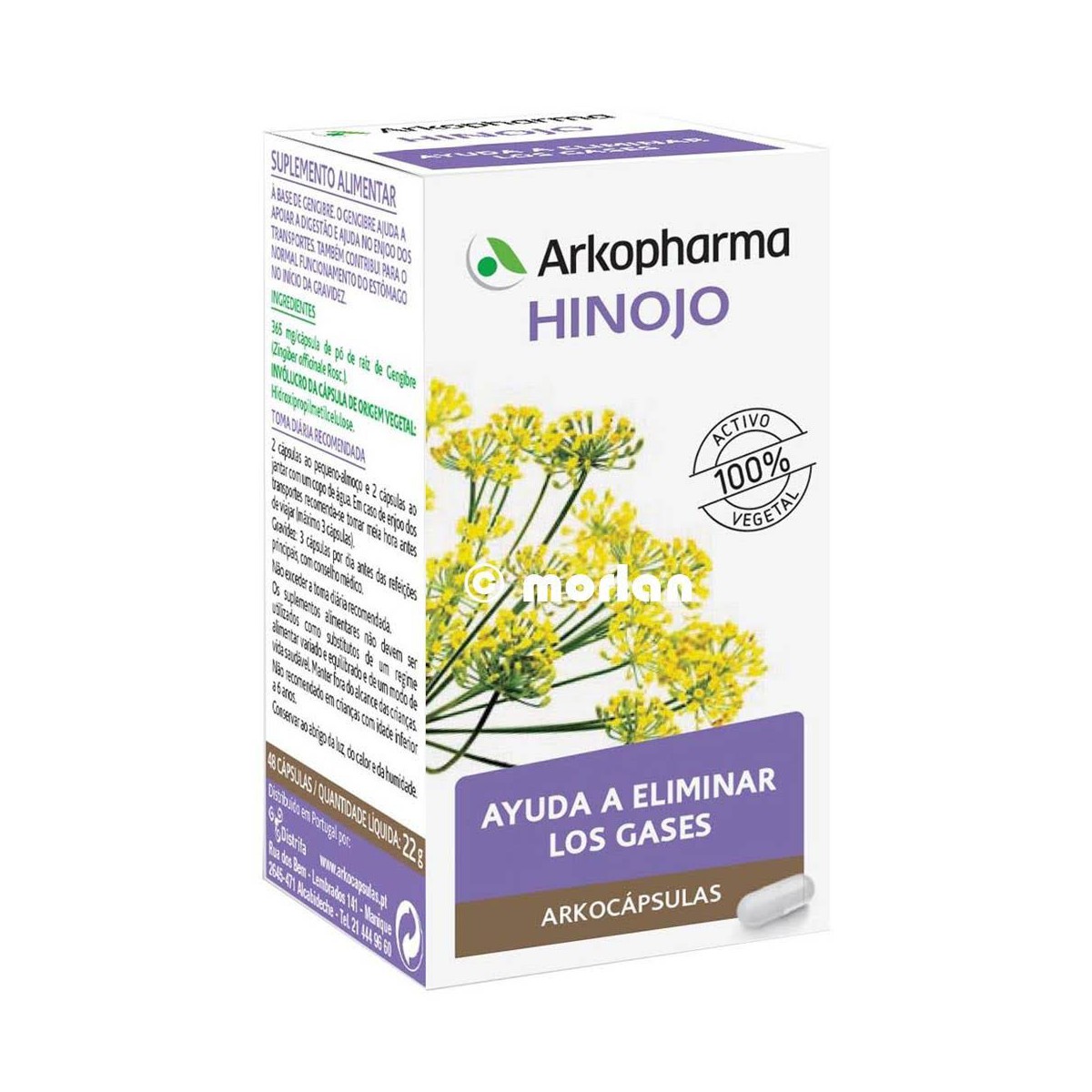 Arkopharma Hinojo 45 cápsulas