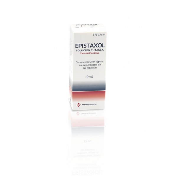 Epistaxol solución cutánea, 1 frasco de 10 ml