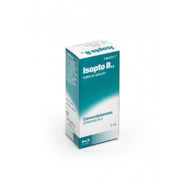 ISOPTO B12, 1 frasco de 5 ml