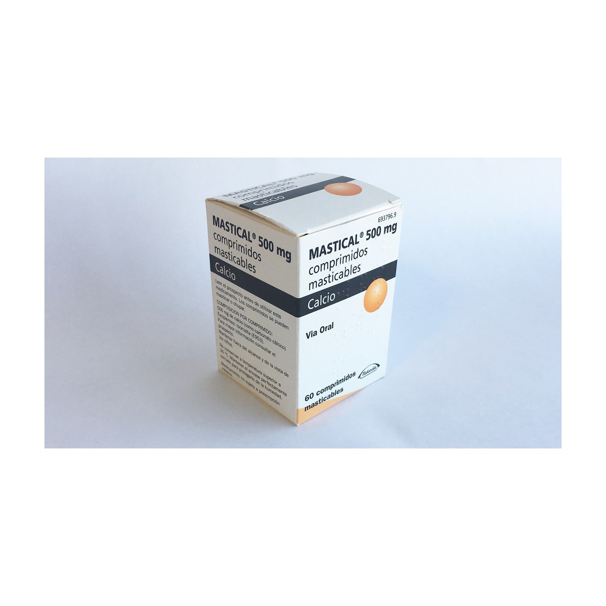 MASTICAL 500 mg COMPRIMIDOS MASTICABLES, 60...
