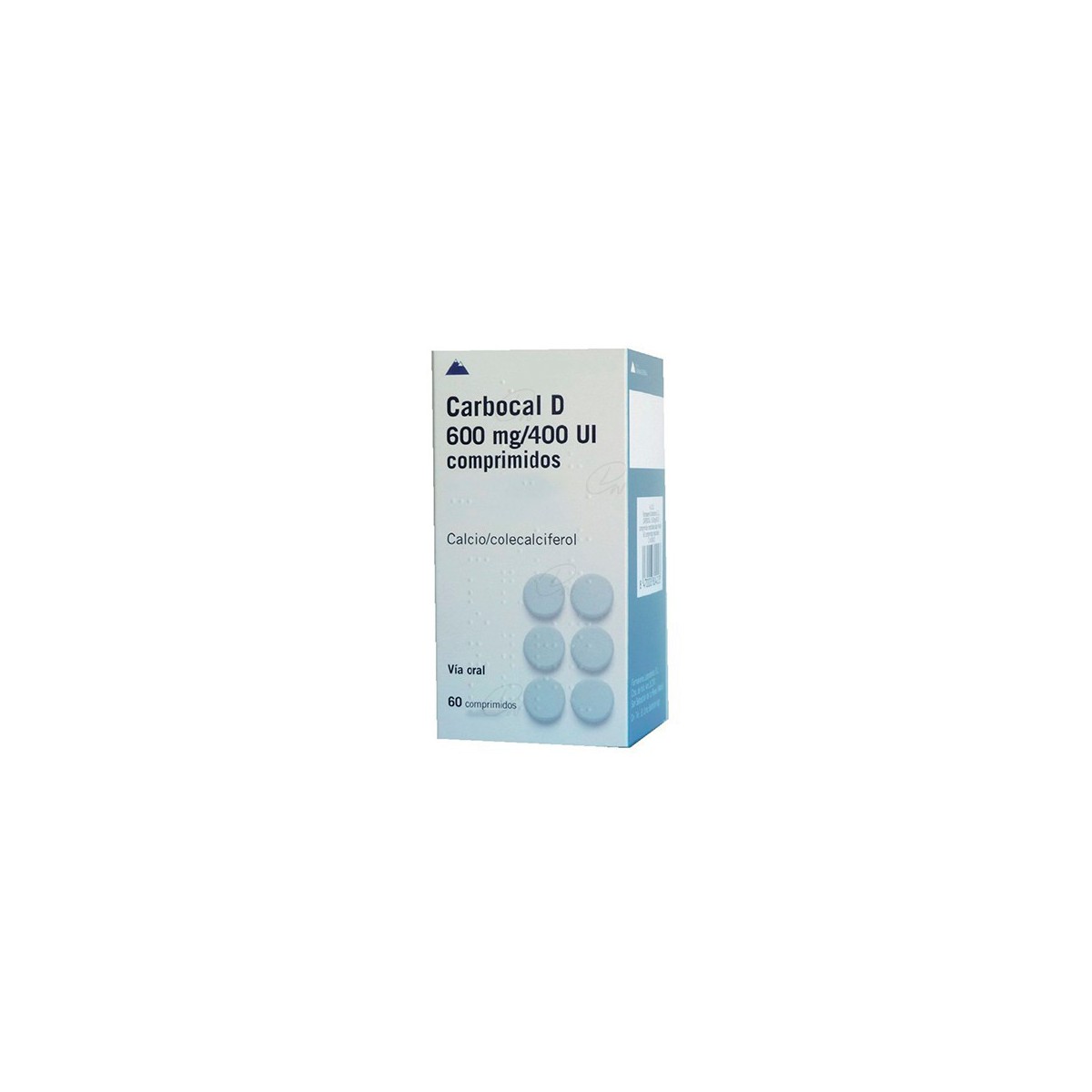 CARBOCAL 600 mg  COMPRIMIDOS, 60 comprimidos