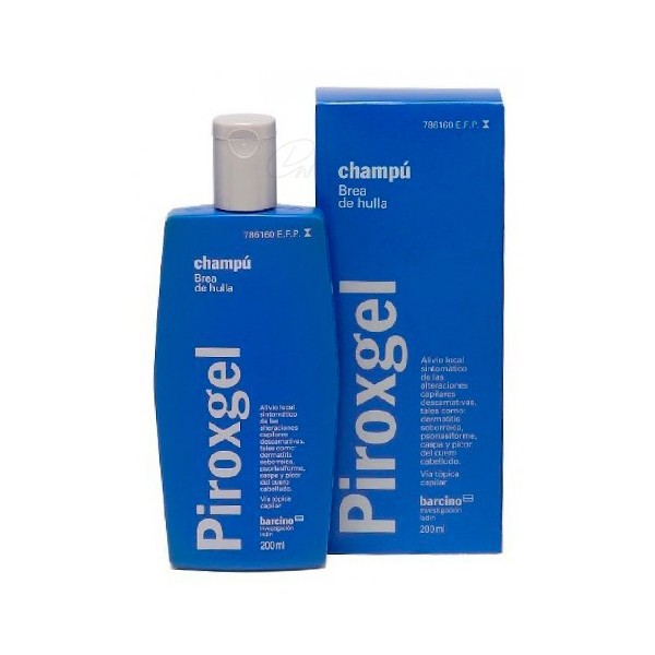 PIROXGEL 6 mg/ml CHAMPU, 1 frasco de 200 ml