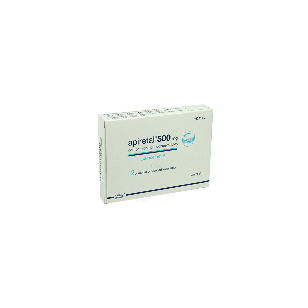 APIRETAL 500 mg COMPRIMIDOS BUCODISPERSABLES,...