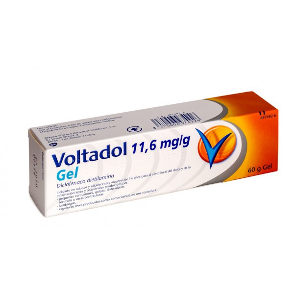 VOLTADOL 11.6 MG/G GEL TOPICO 75 G CON TAPON APLICADOR