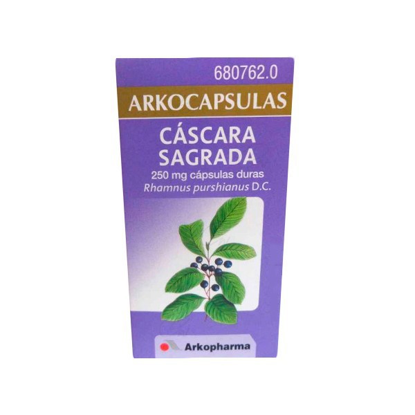 ARKOCAPSULAS CASCARA SAGRADA 250 mg CAPSULAS DURAS, 50...