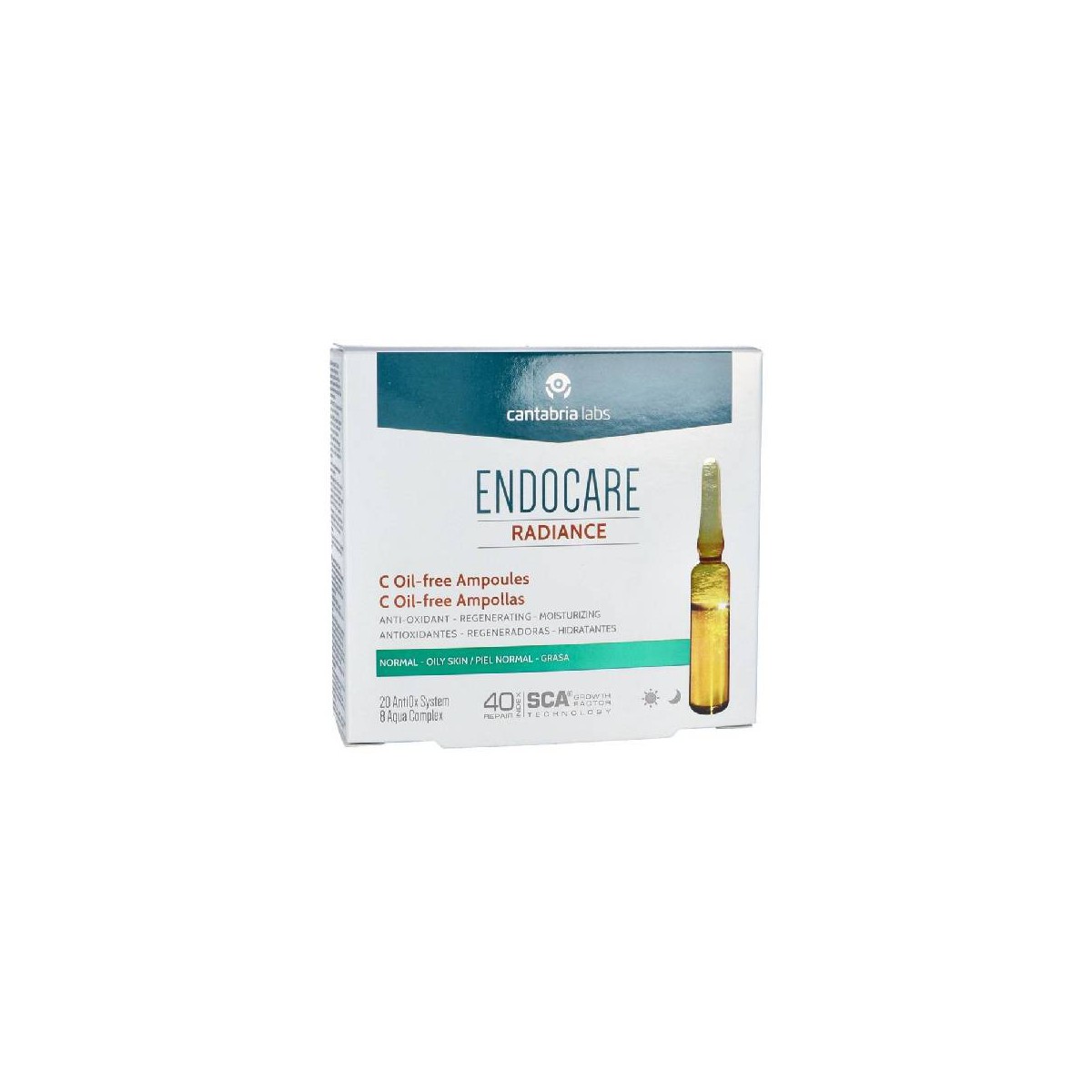 ENDOCARE RADIANCE OIL FREE 10 AMPOLLAS