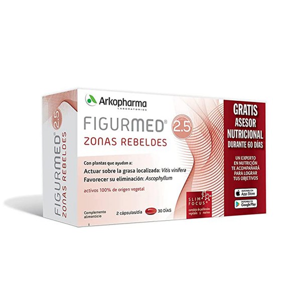 FIGURMED 2,5 ZONAS REBELDES  60 CAPSULAS