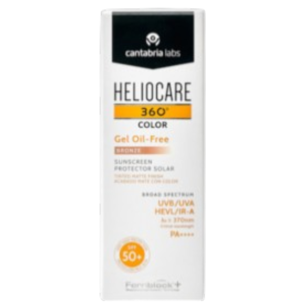 Heliocare 360 Color Gel Oil Free Bronze 50ml