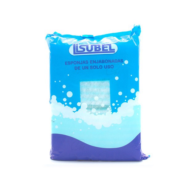 LISUBEL ESPONJA ENJABONADA DESECHABLE 24 UDS