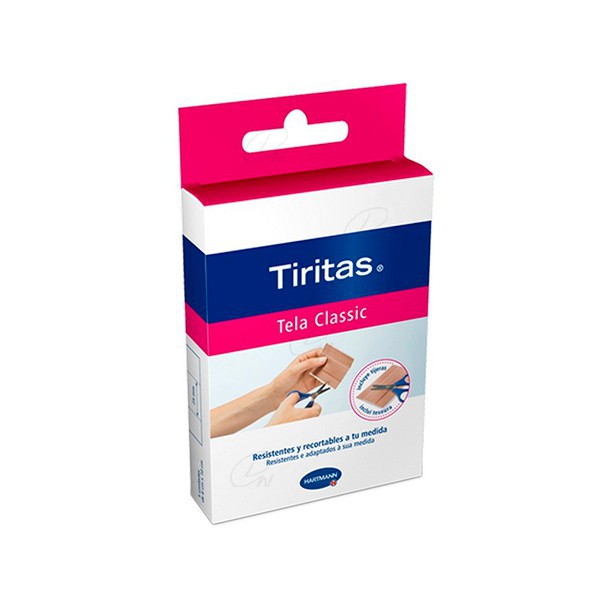 TIRITAS CLASSIC PRECORT 1 M X 6 CM  10 U