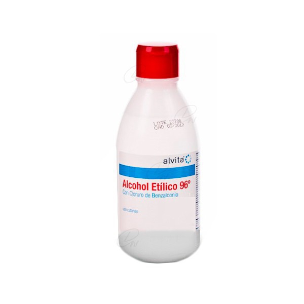 ALCOHOL ETILICO 96º 1000 ML ALVITA