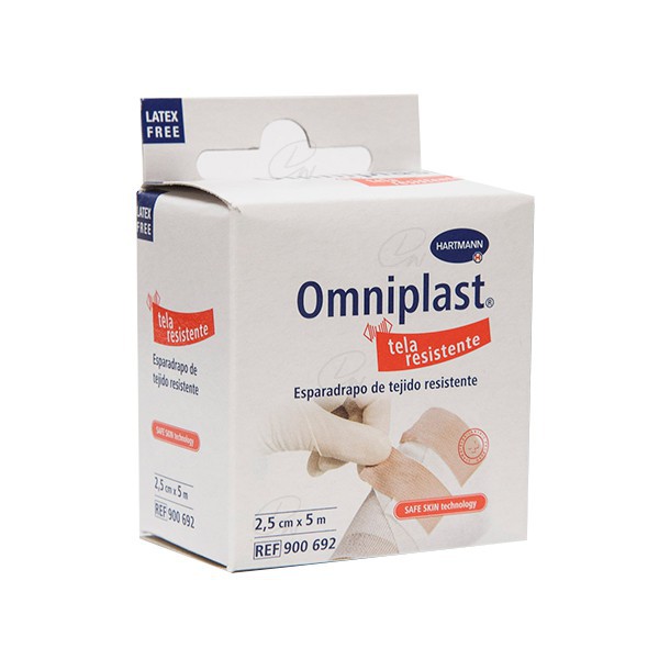 ESPARADRAPO HIPOALERGICO TEJIDO RESISTENTE 5 M X 2,50 CM