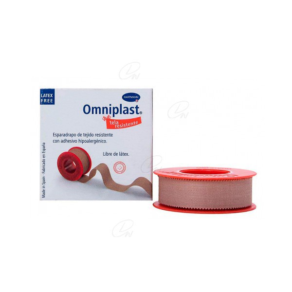 ESPARADRAPO HIPOALERGICO TEJIDO RESISTENTE 5 M X 5 CM