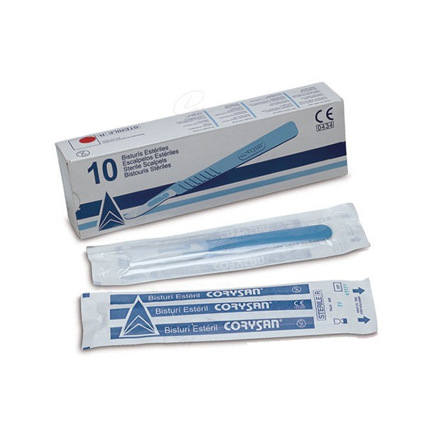 BISTURI COMPLETO ESTERIL N 10